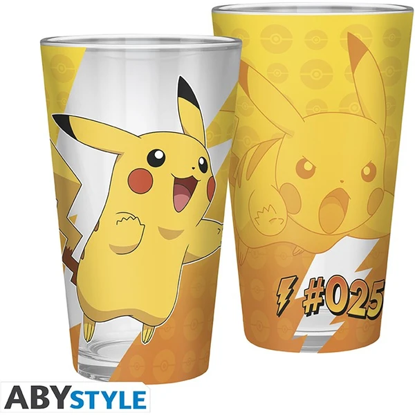 Sklenice Pokémon Pikachu 400 ml JRC cz