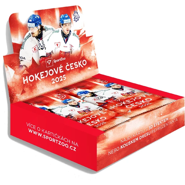 Hokejové karty SportZoo Hokejové Česko 2025 - Hobby Balíček - Hokejové karty - Obrázek 014G000N01