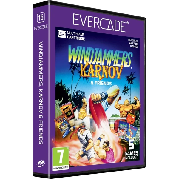 Evercade Windjammers, Karnov & Friends (Evercade) - Hry pro Evercade - Hlavní obrázek