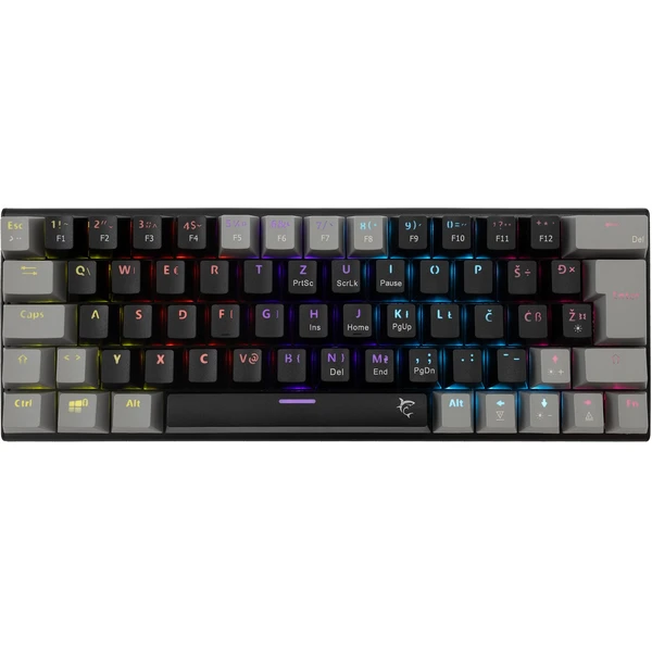 White Shark WAKIZASHI 2 herní mechanická klávesnice (US) (BLUE switch) černošedá - Klávesnice - Hlavní obrázek