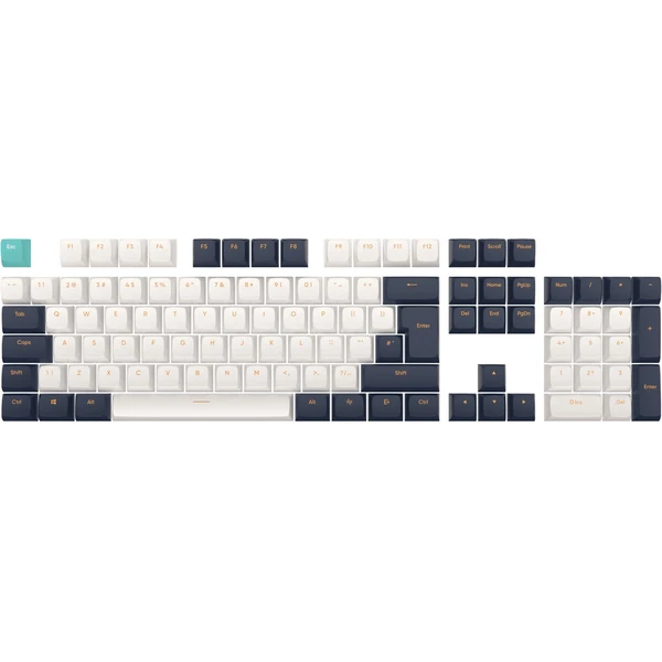 Dark Project - Navy Blue / Ivory keycaps - Klávesnice - Hlavní obrázek