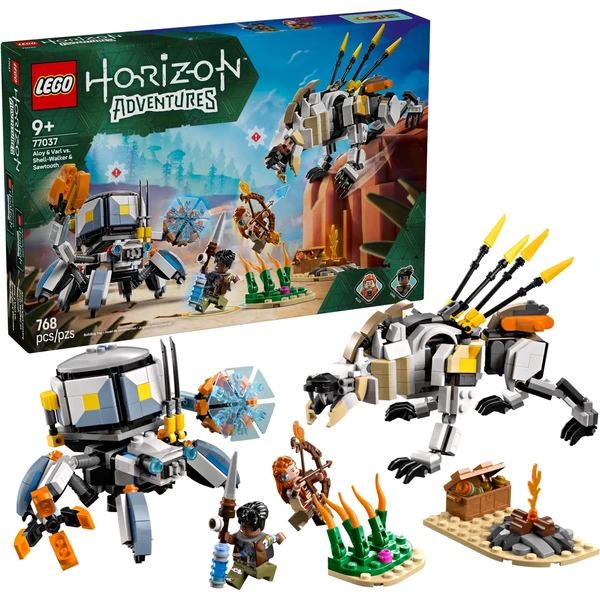 LEGO Horizon Adventures 77037 Aloy a Varl vs. Shell-Walker a Sawtooth - LEGO - Hlavní obrázek