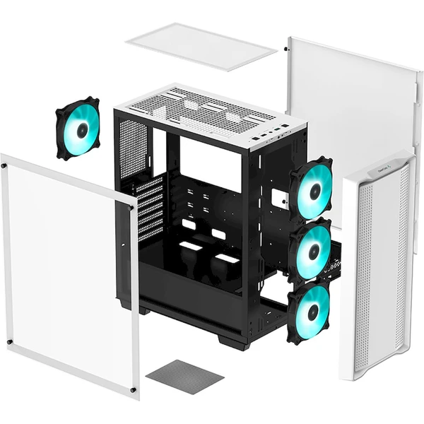 DEEPCOOL CC560 v2 bílá - Počítačové skříně - Obrázek 0369000K01