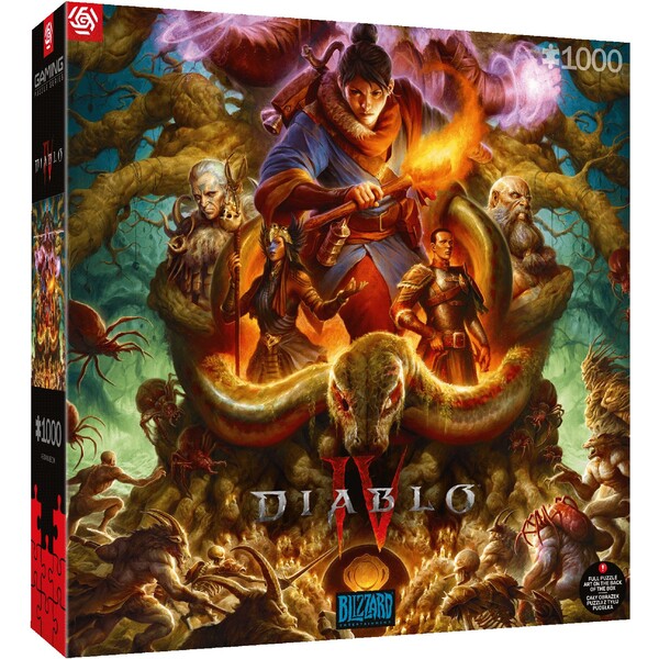 Levně Gaming Puzzle Diablo IV Horadrim (1000)