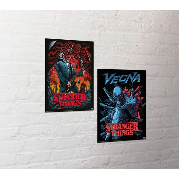 Set 2 plakátů Stranger Things - Eddie & Vecna (52x38 cm) - Plakáty - Obrázek 03WC000N01
