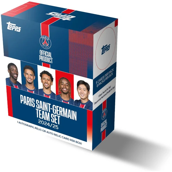 Topps fotbalové karty PSG 2024/25 Team Set - Fotbalové karty - Hlavní obrázek