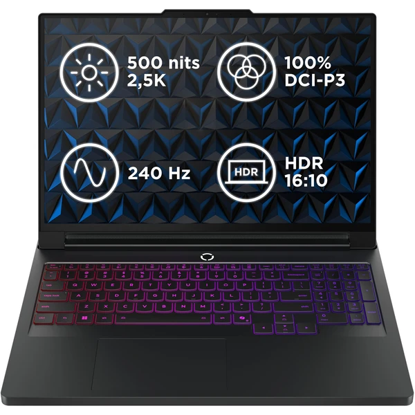 Lenovo Legion Pro 7 16IAX10H (83F50068CK) černý + 3. rok záruky Premium Care - Notebooky - Hlavní obrázek