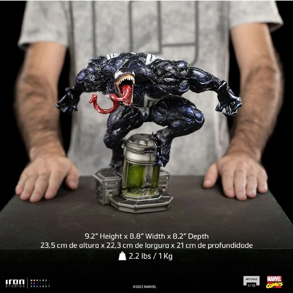 Soška Iron Studios Art Scale 1/10 Spider-man vs Villains - Venom 23,5 cm - Sochy a sošky - Obrázek 05M7000J01