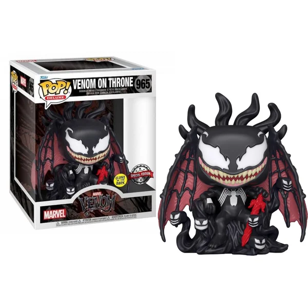 ヴェノム　POP 965 VENOM ON THRONE 965 GLOW | UNBOXING FUNKO POP - YouTube