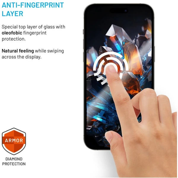 FIXED Armor 2,5D sklo s Anti-dust a AR vrstvou Apple iPhone 14 Pro Max - Ochranné folie a skla - Obrázek 0736992984864927ad6b7ad32e3ea5c6