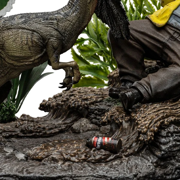 Iron Studios – Jurassic Park – 1/10 Deluxe – Just The Two Raptors – 20 Cm