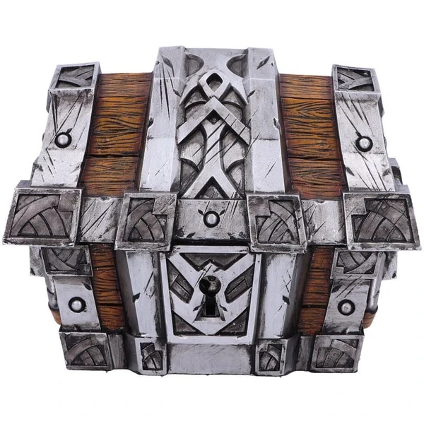 Chest Box Nemesis Now World of Warcraft – Silverbound 13,2 cm - Dekorace - Obrázek 0ABF000P01