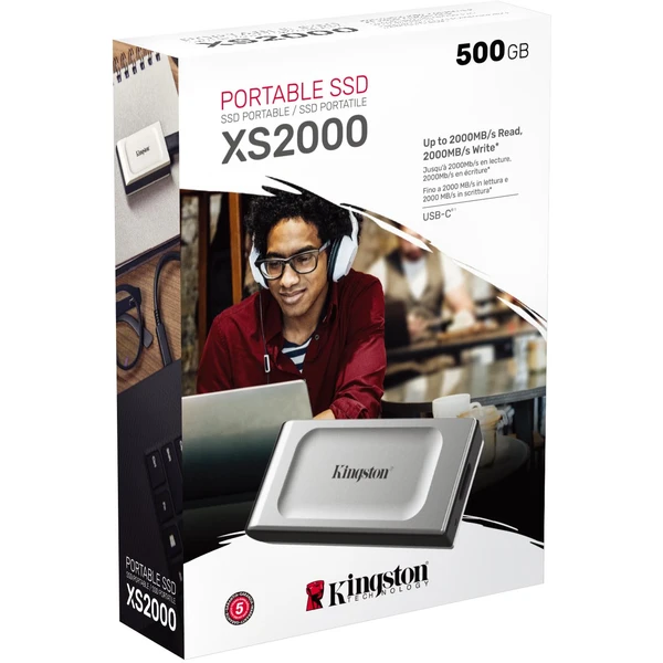 Kingston XS2000 externí SSD - 2TB - SSD disky - Obrázek 0AWXF00101