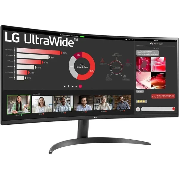 LG UltraWide 34WR50QK-B monitor 34" - Monitory - Obrázek 0CRC000L01
