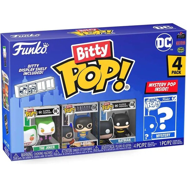 Levně Funko Bitty POP! DC- The Joker 4 pack