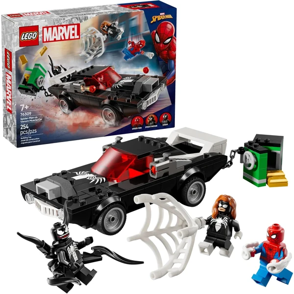 LEGO Marvel 76309 Spider-Man vs. Venomův výkonný sporťák - LEGO - Hlavní obrázek