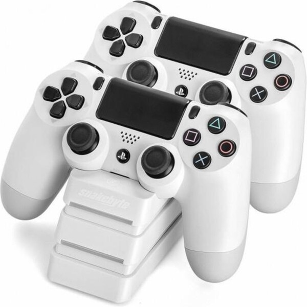 Levně SNAKEBYTE PS4 TWIN:CHARGE 4™ nabíjecí stanice bílá
