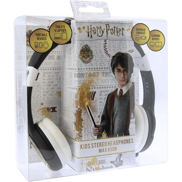 OTL dětská náhlavní sluchátka s motivem Harry Potter černé - Sluchátka - Obrázek 0RHB300401