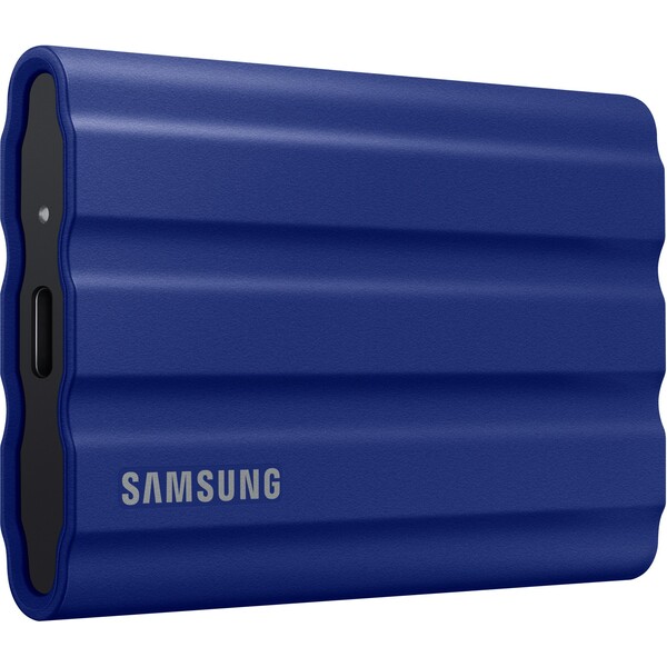 Levně Samsung Externí T7 Shield SSD disk 1TB modrý