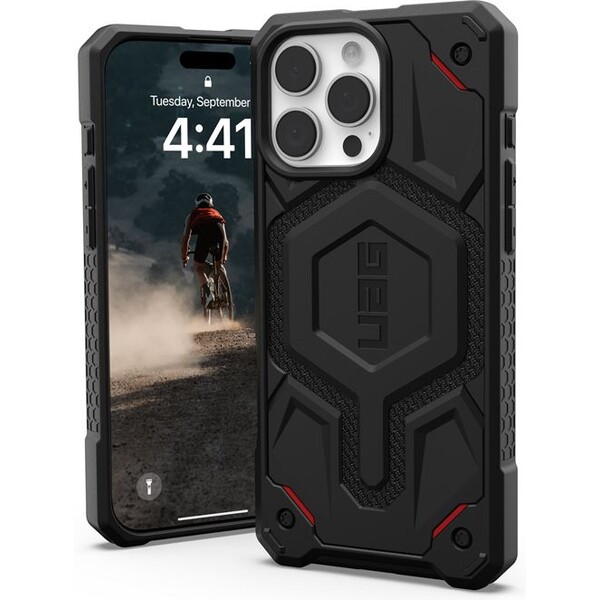 UAG Monarch Pro Magsafe Kevlar kryt iPhone 16 Pro Max černý