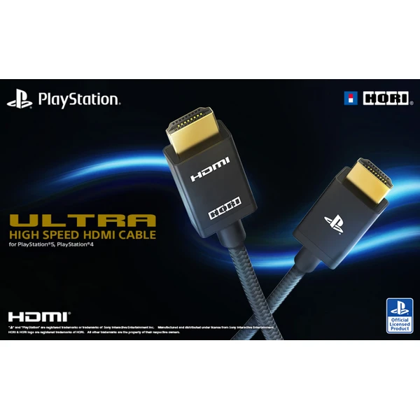 Hori 8K Ultra High Speed HDMI kabel 2.1 pro PS5 2m - Kabely - Obrázek 0d2f828d077642b8959173be8b2508f9