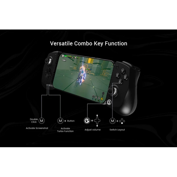 GameSir X5 Lite mobilní herní ovladač černý - Herní ovladače - Obrázek 0f83c20fc4e648c39b97ec5cf6c75c16