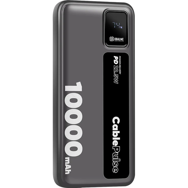 OBAL:ME CablePulse Powerbanka 10000mAh, 22,5W černá - Powerbanky - Obrázek 1108d2c70cd949bfa0bc9f02d83173b0