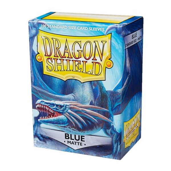 Levně Dragon Shield Standard Sleeves - Matte Blue (100 sleevů)