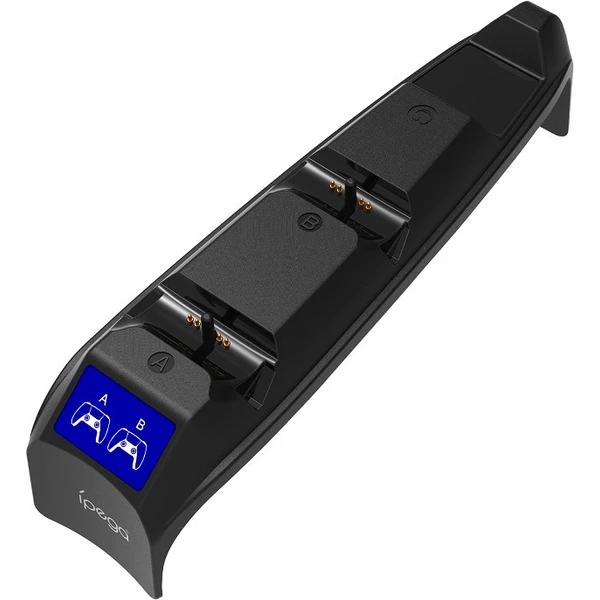 iPega P5S016 Dual Charger Dock s držákem na sluchátka a ovladače pro PS5 Slim černý - Nabíječky - Obrázek 12E3000L01