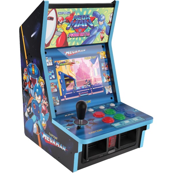 Herní konzole Evercade Alpha Mega Man Bartop Arcade - retro konzole