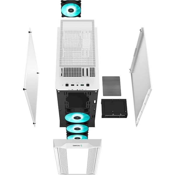 DEEPCOOL CC560 v2 bílá - Počítačové skříně - Obrázek 1369000K01