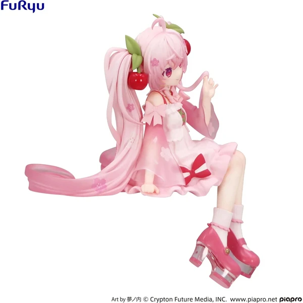 Figurka Furyu Hatsune Miku Noodle Stopper - Sakura Miku 2025 14 cm - Figurky - Obrázek 14TE000P01