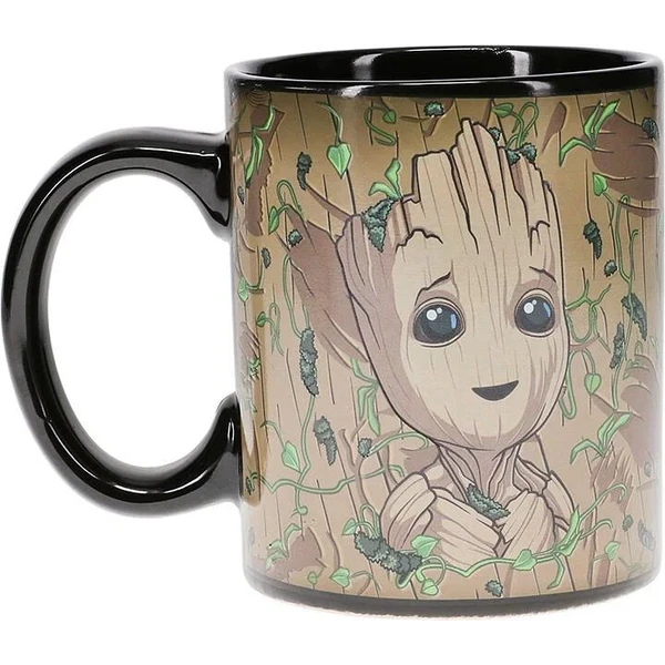 Hrnek Marvel - Groot 300ml (měnící se motiv) - Hrnky - Obrázek 1554G00101