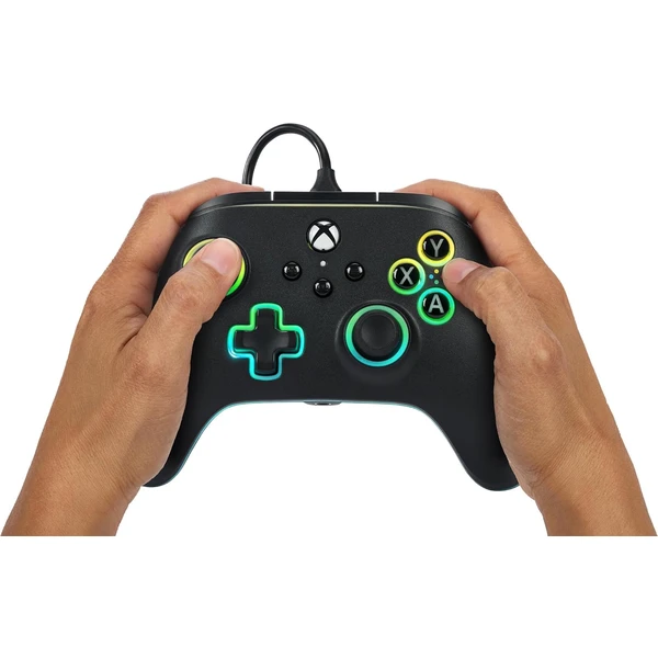 PowerA Advantage drátový herní ovladač Lumectra černý (Xbox Series X|S) - Herní ovladače - Obrázek 17QS100501