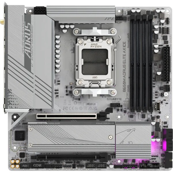 GIGABYTE B650M A ELITE AX ICE