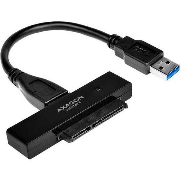Levně AXAGON ADSA1S6 USB 3.0 SATA 6G UASP HDD/SSD adaptér vč. 2.5" pouzdra