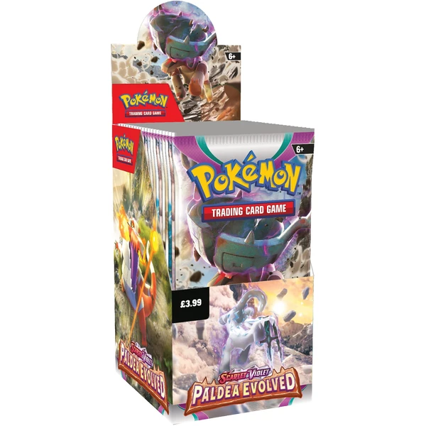 Pokémon TCG: SV02 Paldea Evolved - Kiosk Booster - Pokémon karty - Hlavní obrázek
