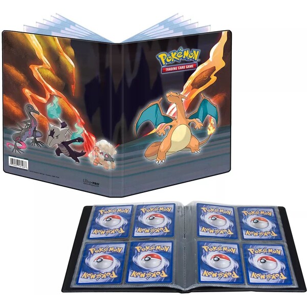 Levně Pokémon UP: GS Scorching Summit - A5 album na 80 karet