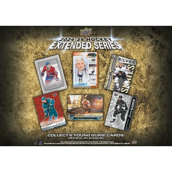 Hokejové karty 2024-25 Upper Deck Extended Series Hockey Blaster Box - Hokejové karty - Obrázek 1BOG000J01