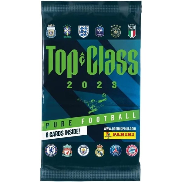 Levně Fotbalové karty PANINI TOP CLASS 2023 booster