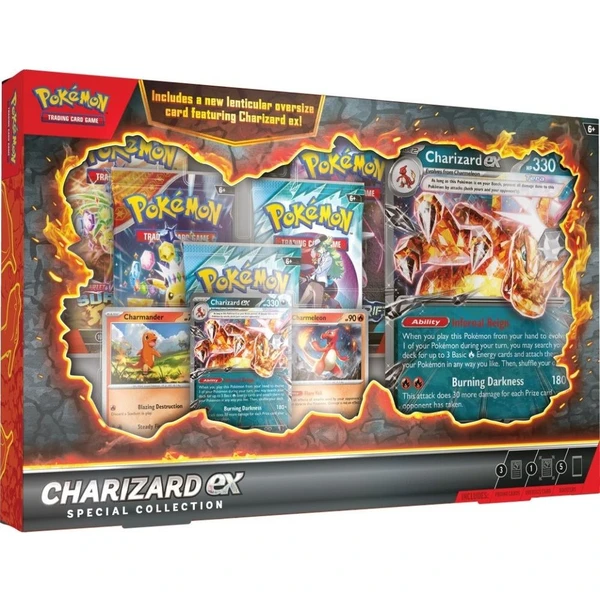 Pokémon TCG: Charizard ex Special Collection - Pokémon karty - Hlavní obrázek