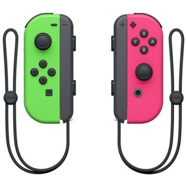 Levně Nintendo Joy-Con Pair neonově zelený/neonově růžový