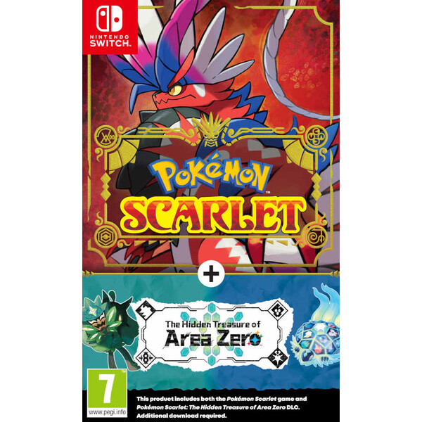 Levně Pokémon Scarlet + Area Zero DLC (Switch)