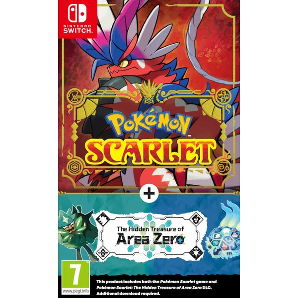 Pokémon Scarlet + Area Zero DLC (Switch) - Hry pro Nintendo Switch - Hlavní obrázek