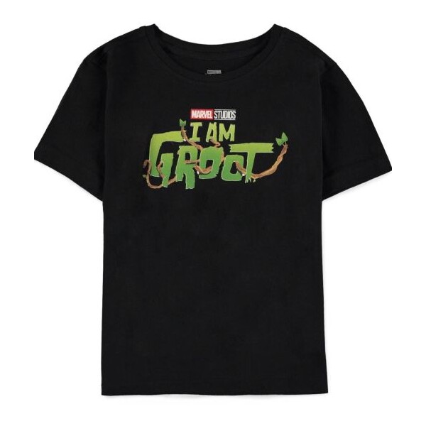 Levně Tričko pro kluky Marvel - I Am Groot - Logo 134/140
