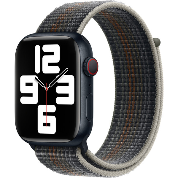 Apple Watch 49/45/44/42mm temně inkoustový provlékací sportovní řemínek - Extra L