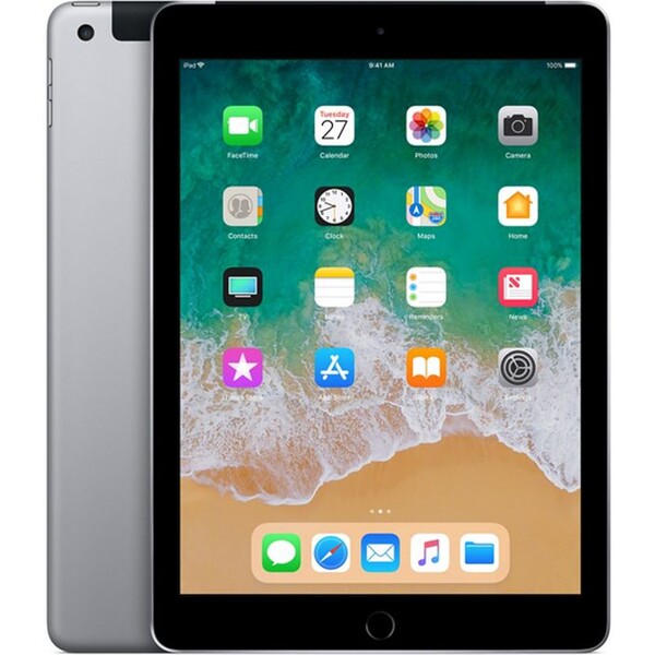 Levně Apple iPad 128GB Wi-Fi + Cellular vesmírně šedý (2018)