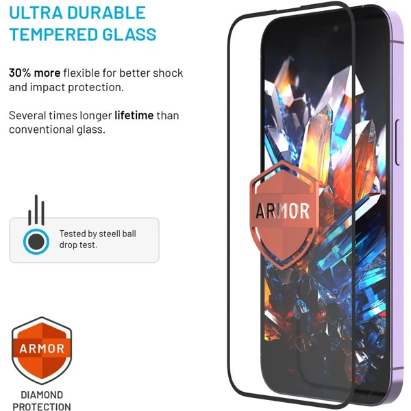 FIXED Armor 2,5D sklo s Anti-dust a AR vrstvou Apple iPhone 14 Pro Max - Ochranné folie a skla - Obrázek 1a6254cb39f043378d49dd7628a9cf20
