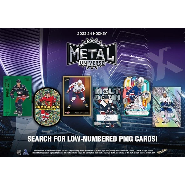 Hokejové karty 2023-24 UPPER DECK Skybox Metal Universe Hockey Hobby Box - Hokejové karty - Obrázek 20YA000L01