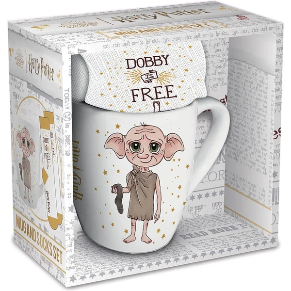 Dárkový set dámský Harry Potter - Dobby (hrnek a ponožky) - Dárkové sety - Obrázek 214E000J01